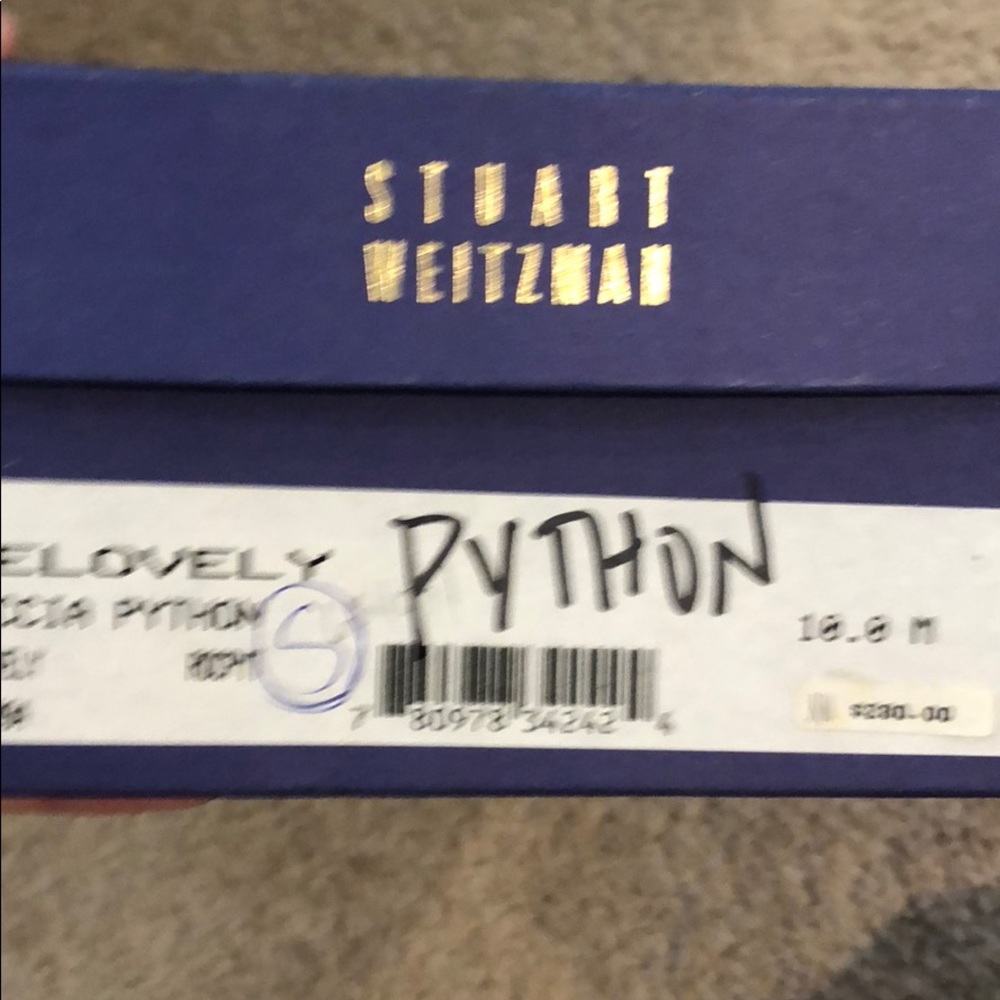 Python Strappy Heels- Like New! - image 6